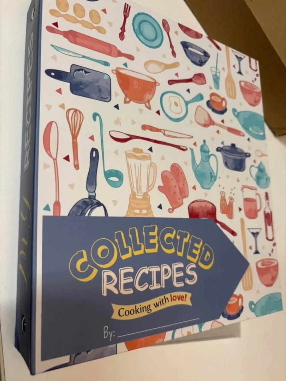 Recipe book w inserts notecards new